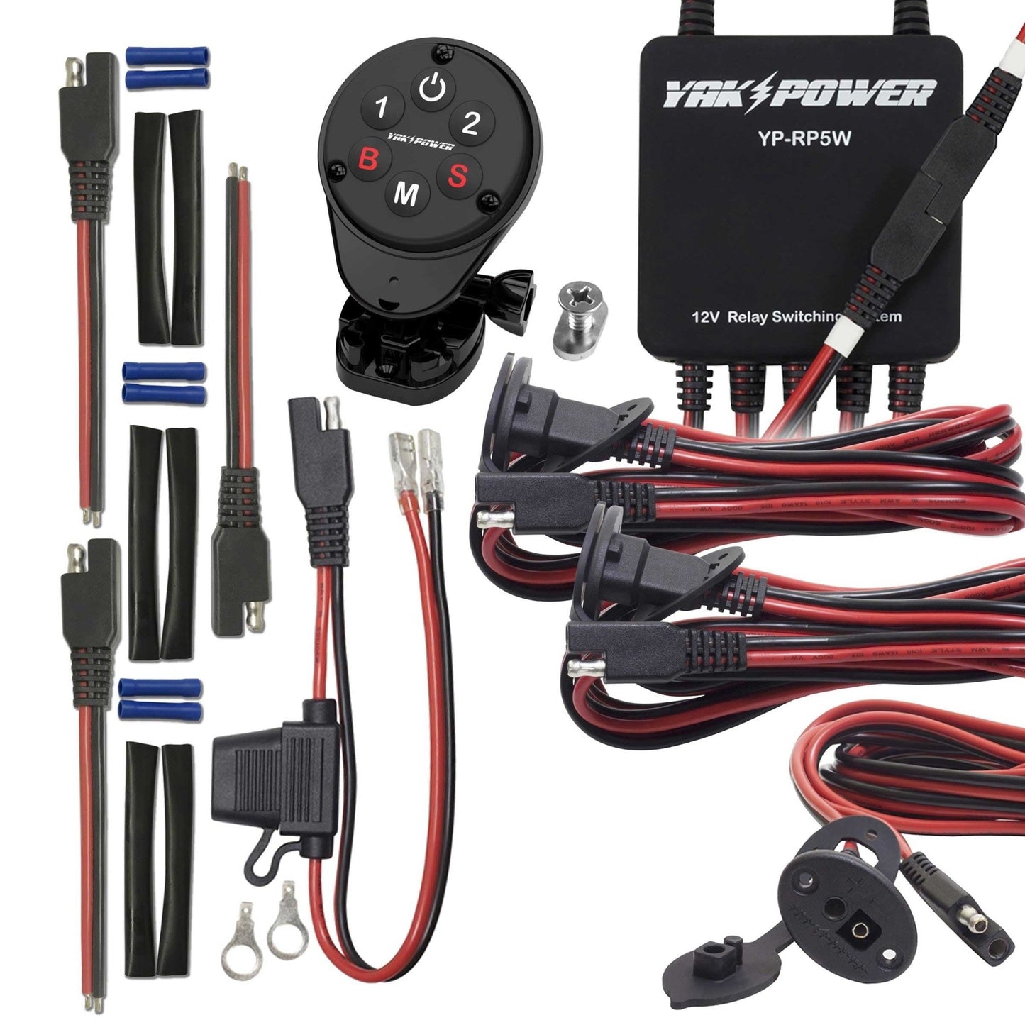 Yak Power YP - RP5WCS3 5 Circuit Wireless Serious Complete System - Angler's Pro Tackle & Outdoors