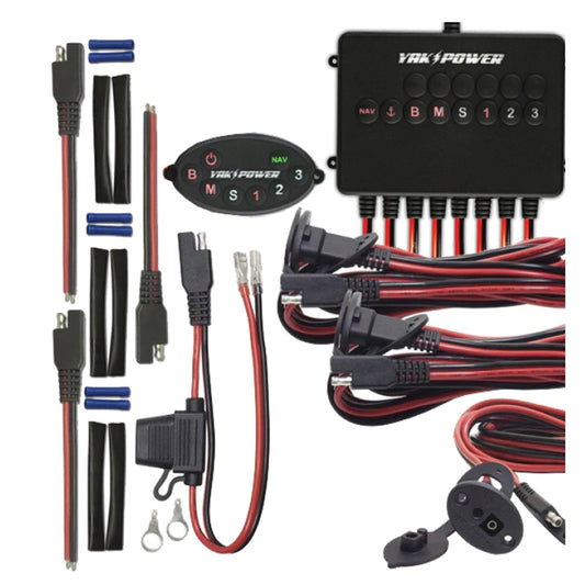 Yak Power YP - RP8CS3 8 Circuit Wireless Complete System - Angler's Pro Tackle & Outdoors