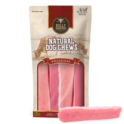 Bully Bunches - Strawberry Himalayan Yak Chew (MEDIUM)