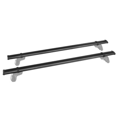 YAKIMA 50 Inch Steel CoreBar Aerodynamic Roof Rack Crossbars, Black, Set of 2 - Angler's Pro Tackle & Outdoors