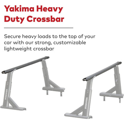 Yakima 55 Inch Aluminum HD Crossbar, Compatible w/StreamLine Towers, (Set of 2) - Angler's Pro Tackle & Outdoors