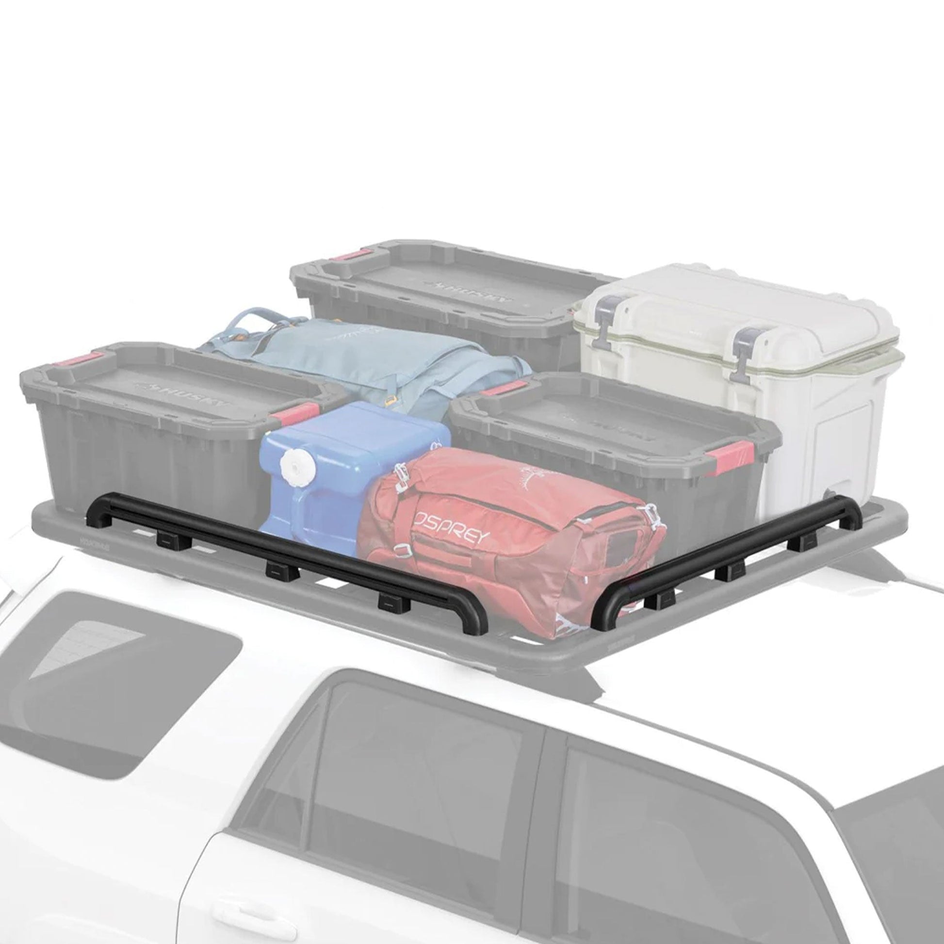 YAKIMA 60 by 54 Inch LockNLoad Perimeter Raised Rail Kit for Roof Rack, 4 Rails - Angler's Pro Tackle & Outdoors