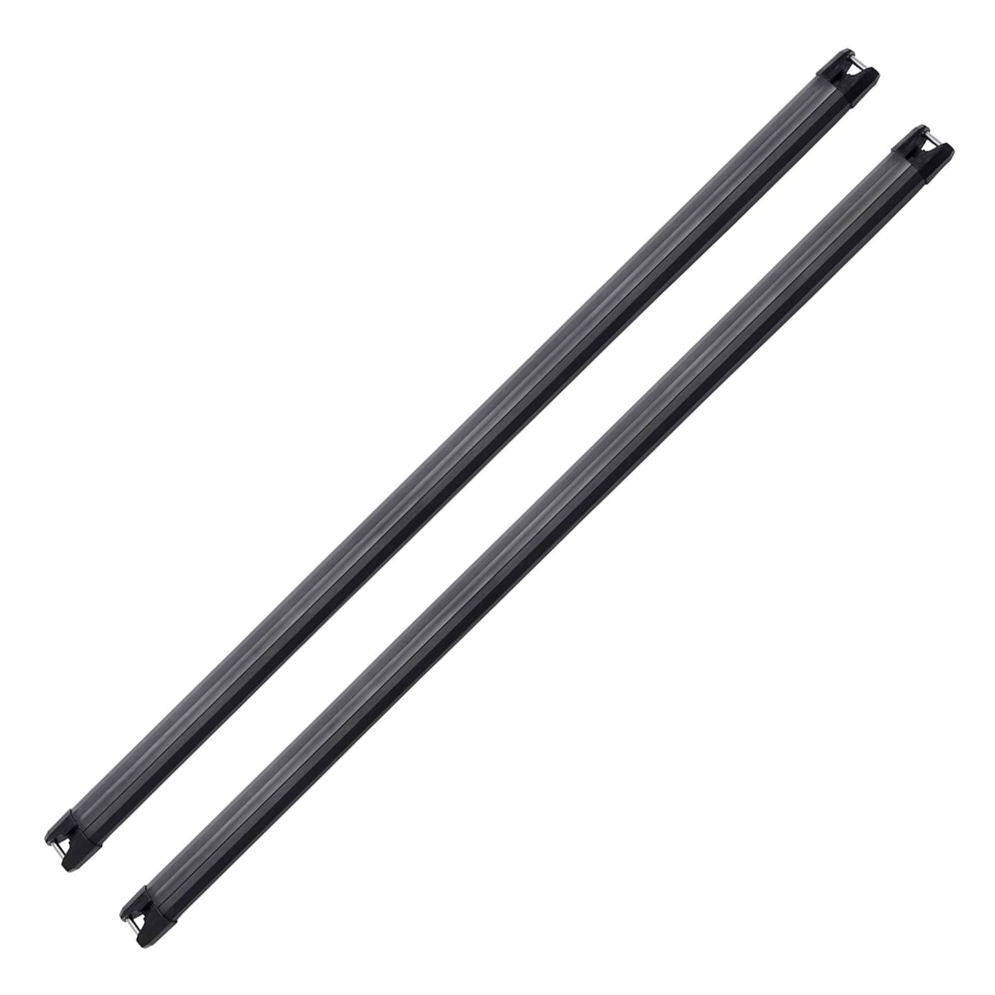 Yakima 78 Inch Aluminum HD Crossbar, Works w/StreamLine Towers, Black (Set of 2) - Angler's Pro Tackle & Outdoors