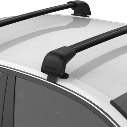 Yakima BaseLine FX 2XL Single Integrated Crossbar for Naked Roof Vehicles, Black - Angler's Pro Tackle & Outdoors