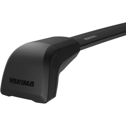 Yakima BaseLine FX 2XL Single Integrated Crossbar for Naked Roof Vehicles, Black - Angler's Pro Tackle & Outdoors