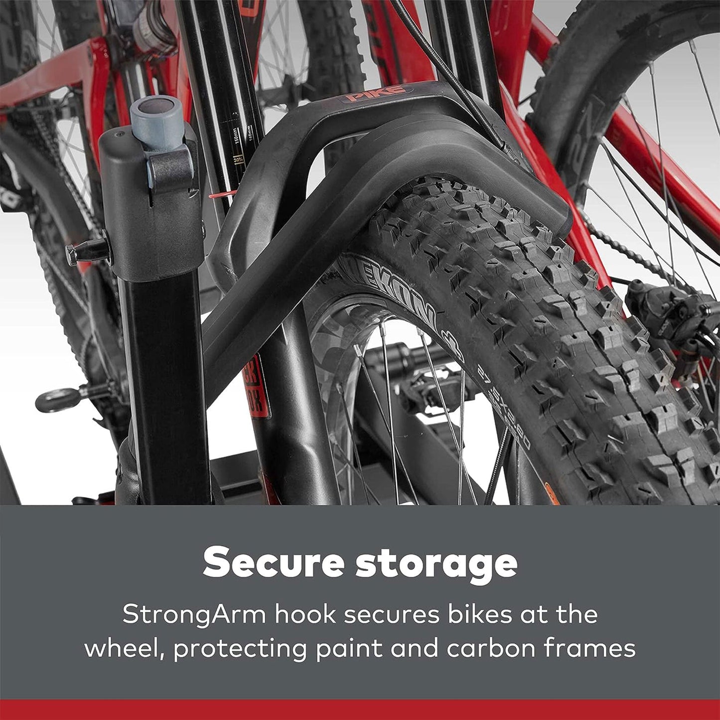 Yakima EXO DoubleUp 2 Bike Capacity for EXO SwingBase or EXO TopShelf, Black - Angler's Pro Tackle & Outdoors