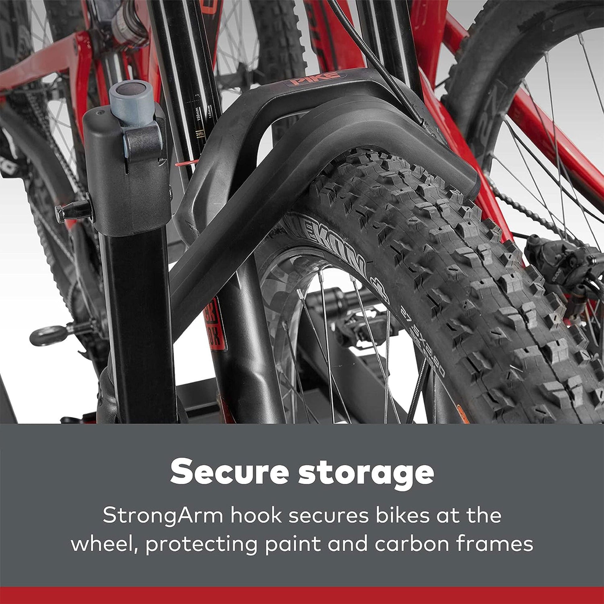 Yakima EXO DoubleUp 2 Bike Capacity for EXO SwingBase or EXO TopShelf, Black - Angler's Pro Tackle & Outdoors