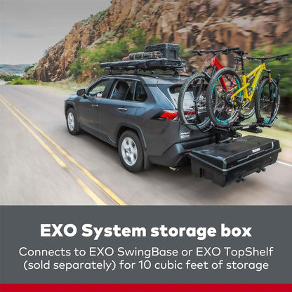 Yakima EXO GearLocker 10 Cubic Feet Vehicle Rooftop Cargo Box for EXO SwingBase - Angler's Pro Tackle & Outdoors