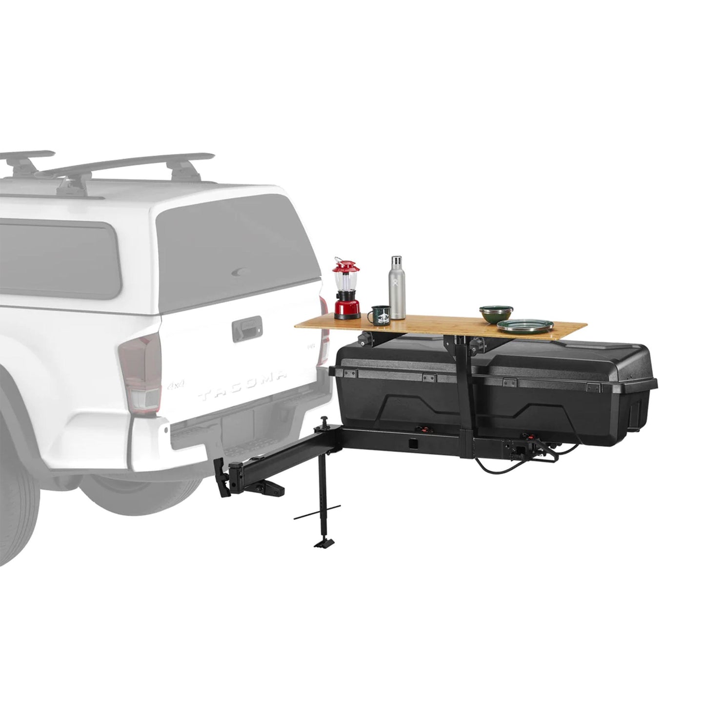 Yakima EXO TopShelf Second Level Hitch Base Rack Storage System with 2 SKS Locks - Angler's Pro Tackle & Outdoors