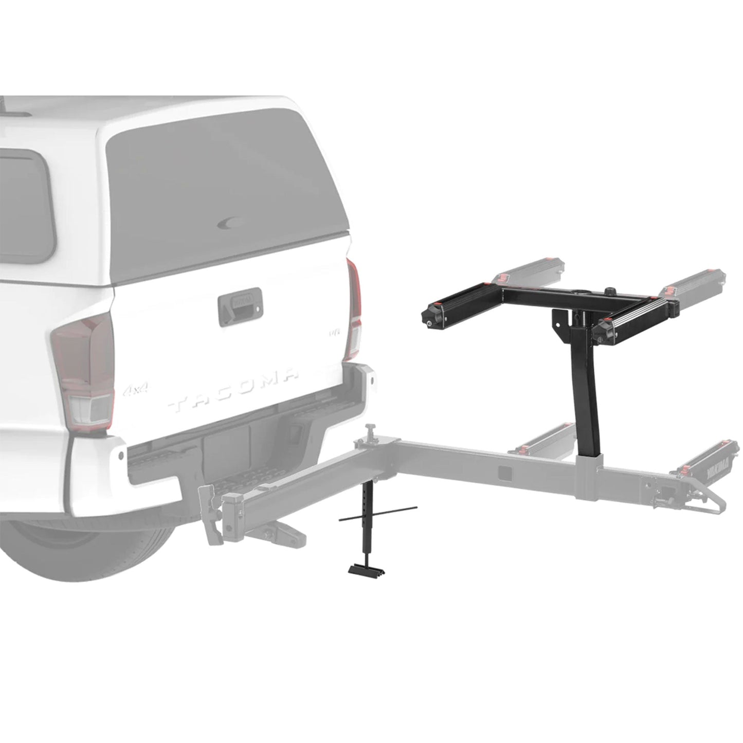 Yakima EXO TopShelf Second Level Hitch Base Rack Storage System with 2 SKS Locks - Angler's Pro Tackle & Outdoors