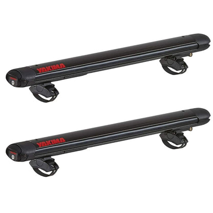 YAKIMA FatCat EVO 6 Skis or 4 Snowboards Mount Roof Rack, Fits T - Slot Crossbars - Angler's Pro Tackle & Outdoors