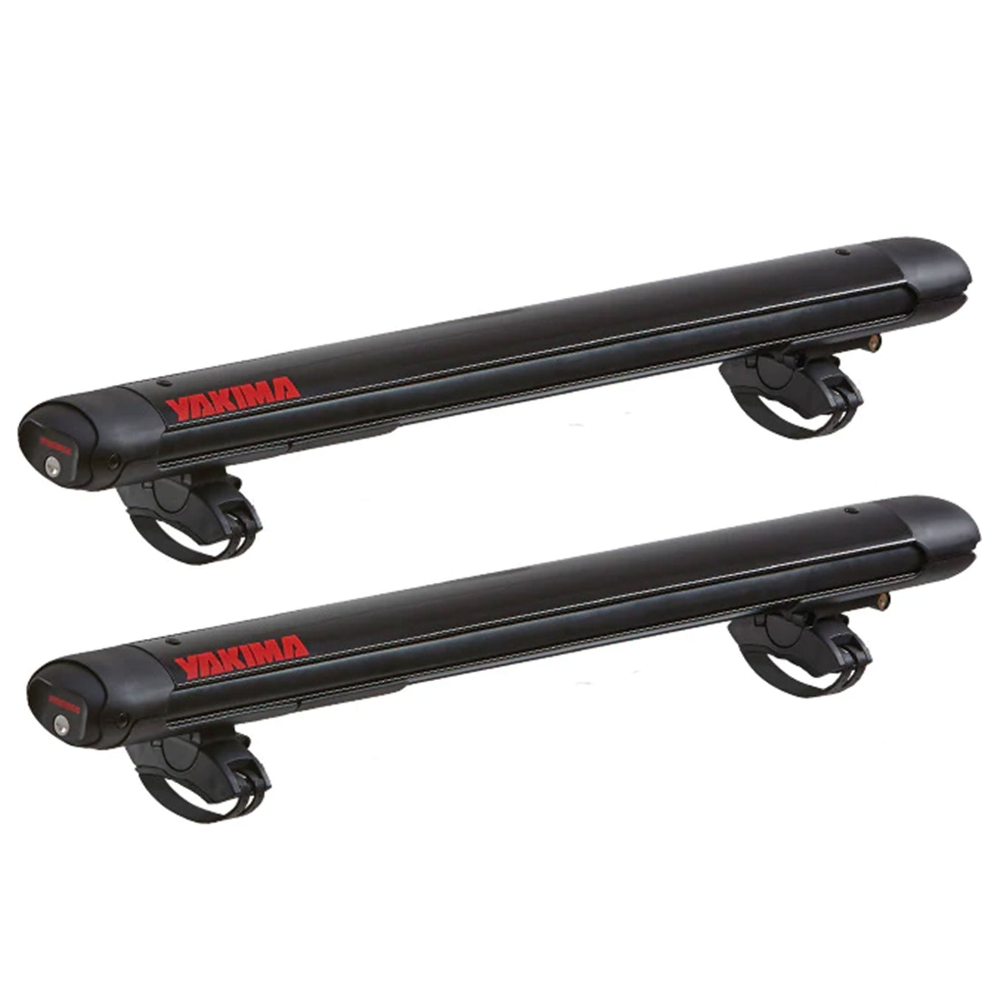 YAKIMA FatCat EVO 6 Skis or 4 Snowboards Mount Roof Rack, Fits T - Slot Crossbars - Angler's Pro Tackle & Outdoors