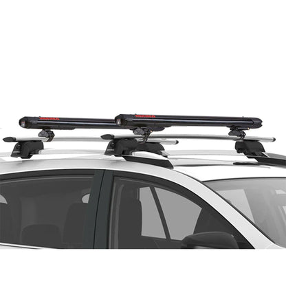 YAKIMA FatCat EVO 6 Skis or 4 Snowboards Mount Roof Rack, Fits T - Slot Crossbars - Angler's Pro Tackle & Outdoors