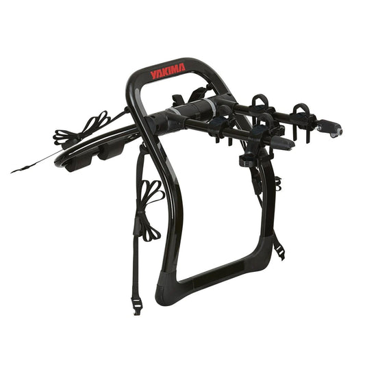 Yakima FullBack 3 Bike Capacity Car Trunk Bike Strap Rack with ZipStrips, Black - Angler's Pro Tackle & Outdoors