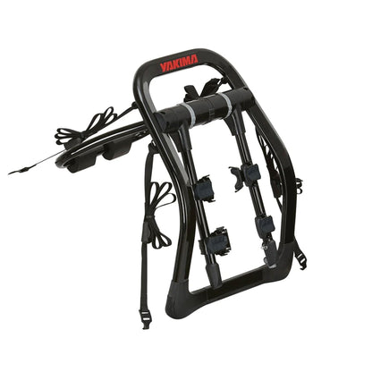 Yakima FullBack 3 Bike Capacity Car Trunk Bike Strap Rack with ZipStrips, Black - Angler's Pro Tackle & Outdoors