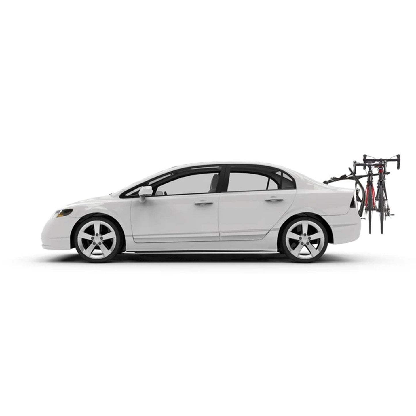 Yakima FullBack 3 Bike Capacity Car Trunk Bike Strap Rack with ZipStrips, Black - Angler's Pro Tackle & Outdoors