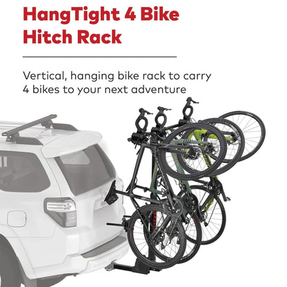 Yakima HangTight 4 Vertical Hanging Hitch Bike Rack for 2 Inch Hitch Receivers - Angler's Pro Tackle & Outdoors