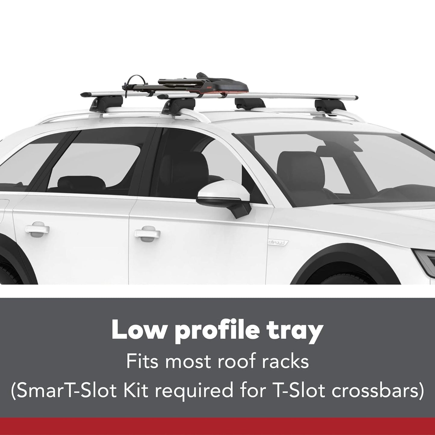 Yakima HighRoad Rooftop Upright Bike Mount with TorqueRight Knob and Tray, Black - Angler's Pro Tackle & Outdoors