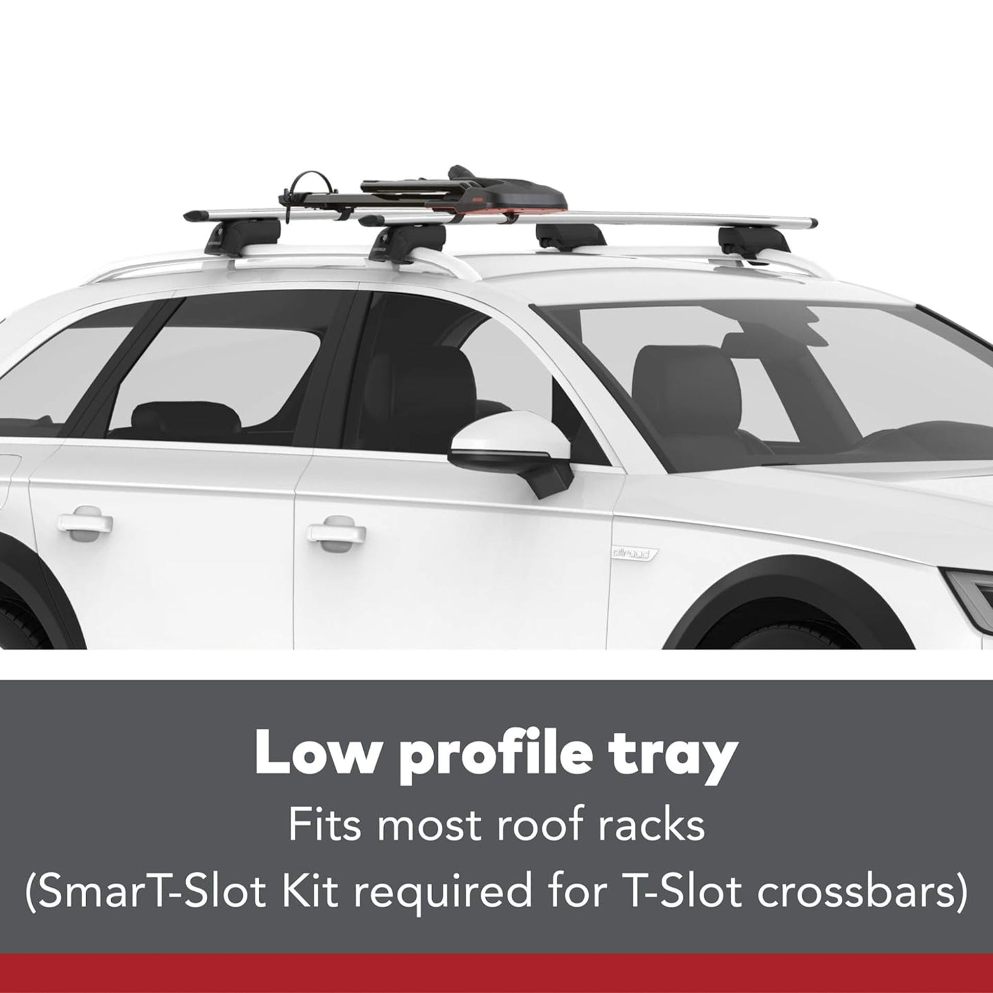 Yakima HighRoad Rooftop Upright Bike Mount with TorqueRight Knob and Tray, Black - Angler's Pro Tackle & Outdoors