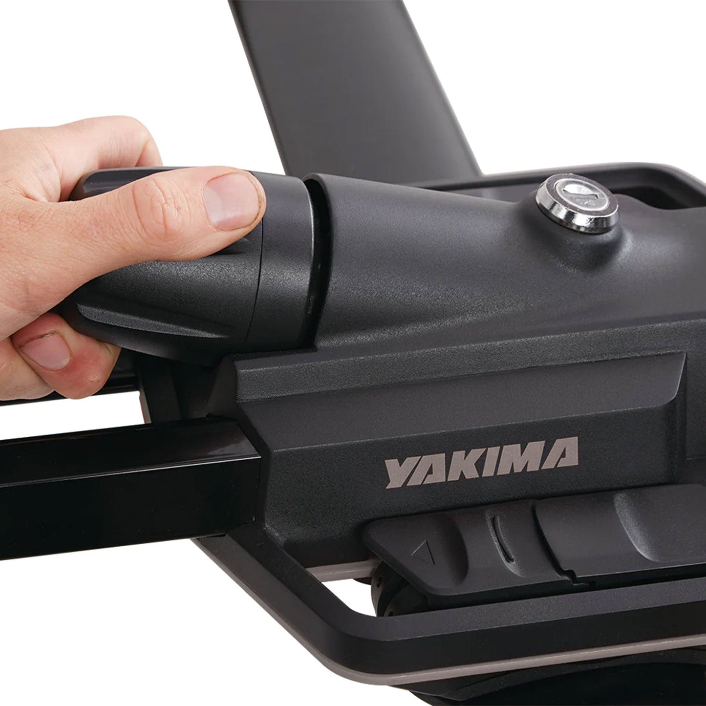 Yakima HighSpeed Premium Rooftop Fork Bike Mount with TorqueRight Knob, Black - Angler's Pro Tackle & Outdoors