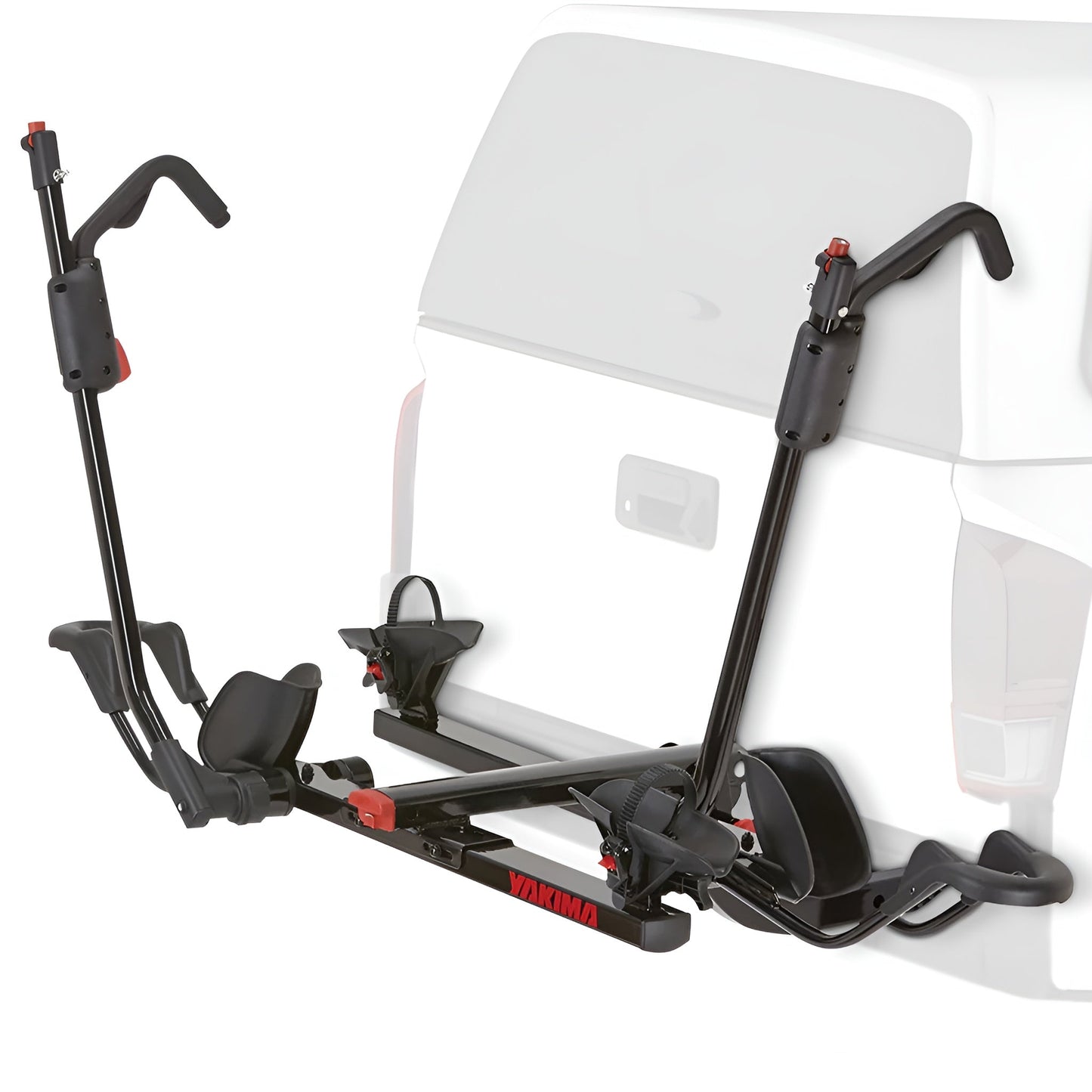 Yakima HoldUp 2 Bike Capacity 2" Hitch Bicycle Bike Rack with SKS Locks, Black - Angler's Pro Tackle & Outdoors