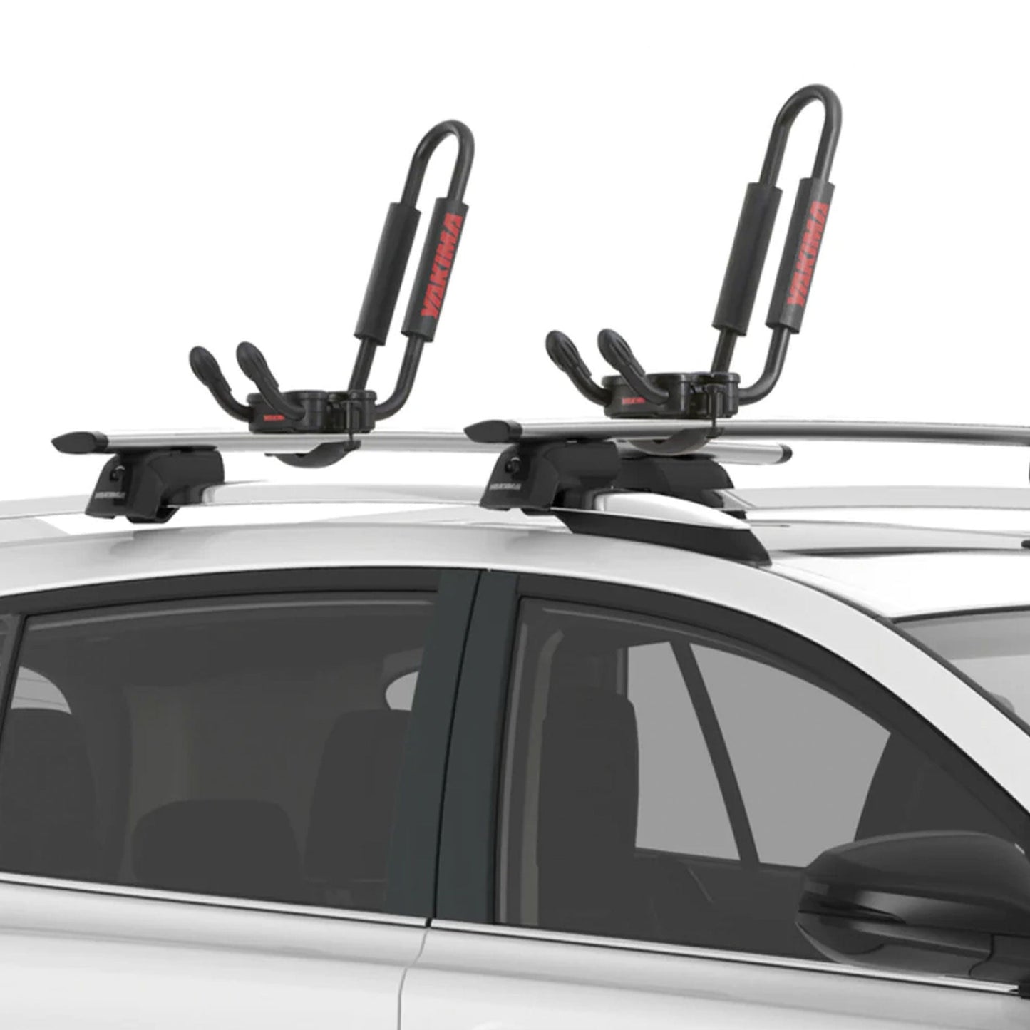 YAKIMA JayHook J - Cradle Rooftop 1 Kayak Mount, Roof Rack w/Padding & Tie Downs - Angler's Pro Tackle & Outdoors