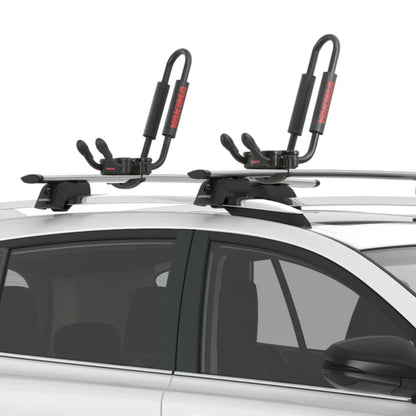 YAKIMA JayHook J - Cradle Rooftop 1 Kayak Mount, Roof Rack w/Padding & Tie Downs - Angler's Pro Tackle & Outdoors