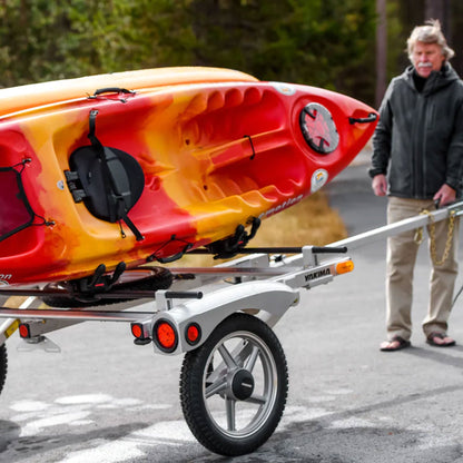 YAKIMA JayHook J - Cradle Rooftop 1 Kayak Mount, Roof Rack w/Padding & Tie Downs - Angler's Pro Tackle & Outdoors