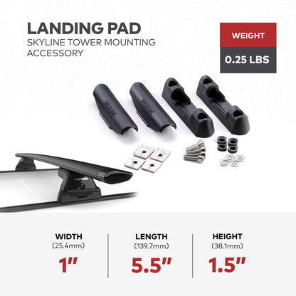 YAKIMA Landing Pad Tower Mounting Accessory for SkyLine Towers or Control Towers - Angler's Pro Tackle & Outdoors