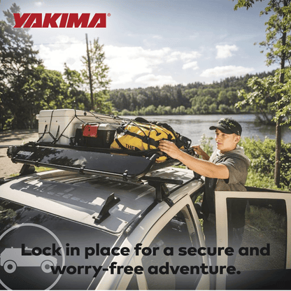 YAKIMA Locking Brackets for Securing Rooftop Cargo Warrior Baskets, Set of 2 - Angler's Pro Tackle & Outdoors