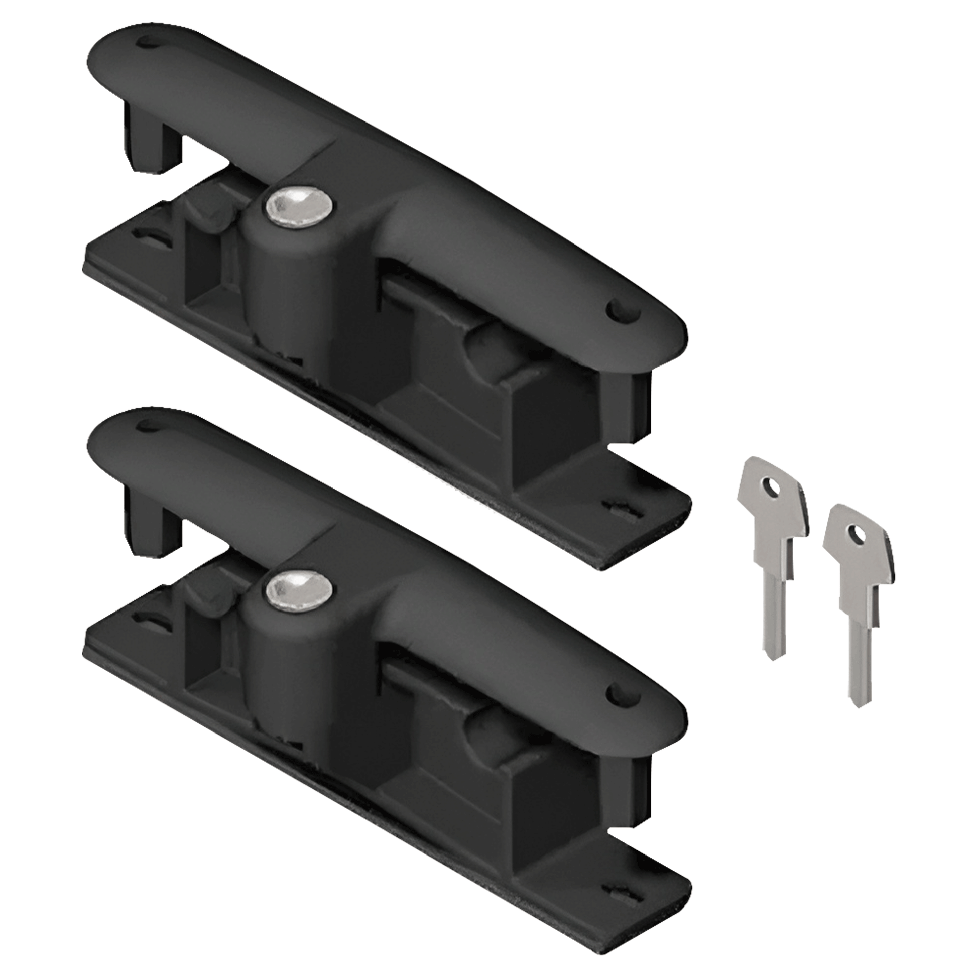 YAKIMA Locking Brackets for Securing Rooftop Cargo Warrior Baskets, Set of 2 - Angler's Pro Tackle & Outdoors