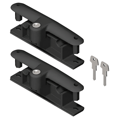 YAKIMA Locking Brackets for Securing Rooftop Cargo Warrior Baskets, Set of 2 - Angler's Pro Tackle & Outdoors