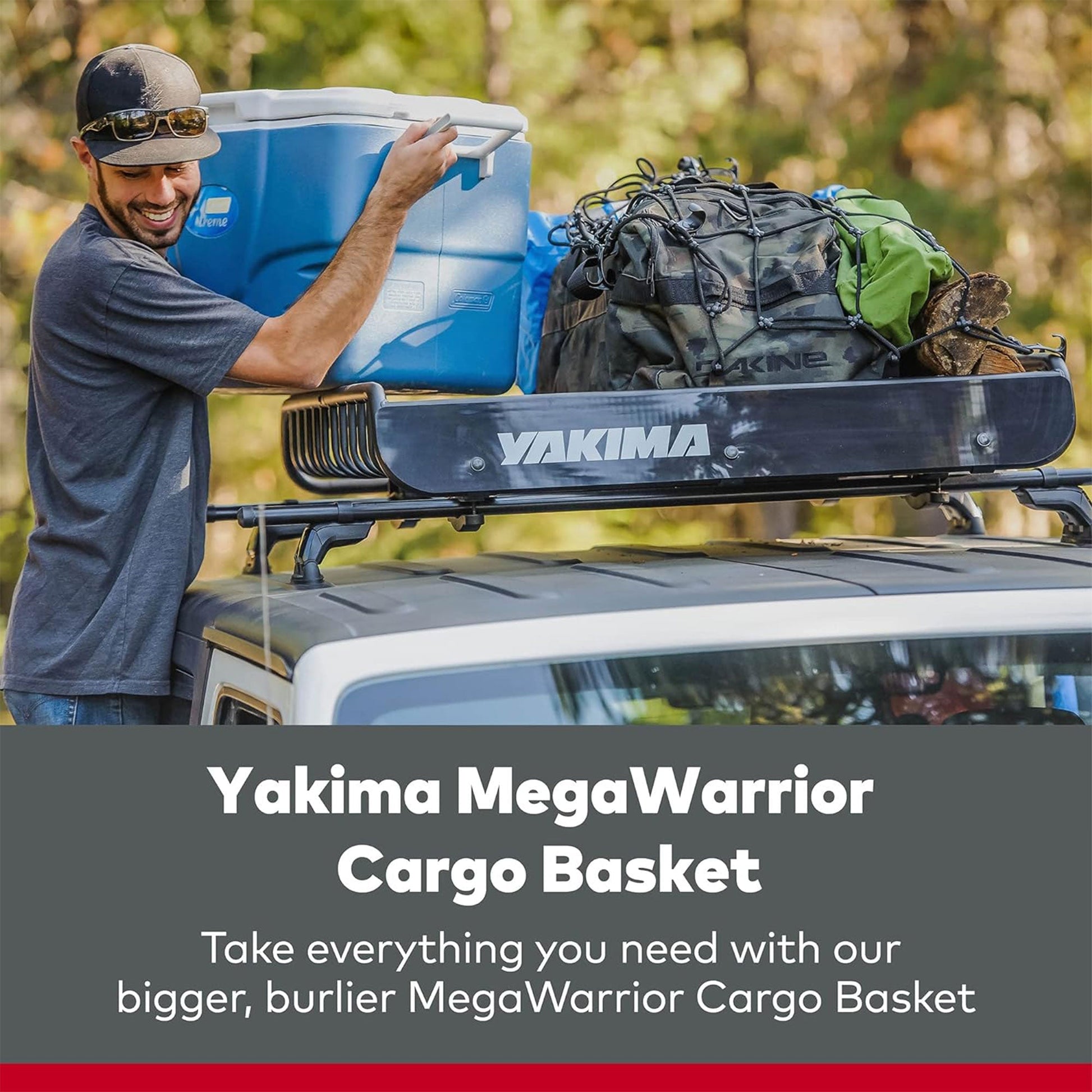 Yakima MegaWarrior Large Sized Cargo Basket For All Yakima StreamLine Crossbars - Angler's Pro Tackle & Outdoors