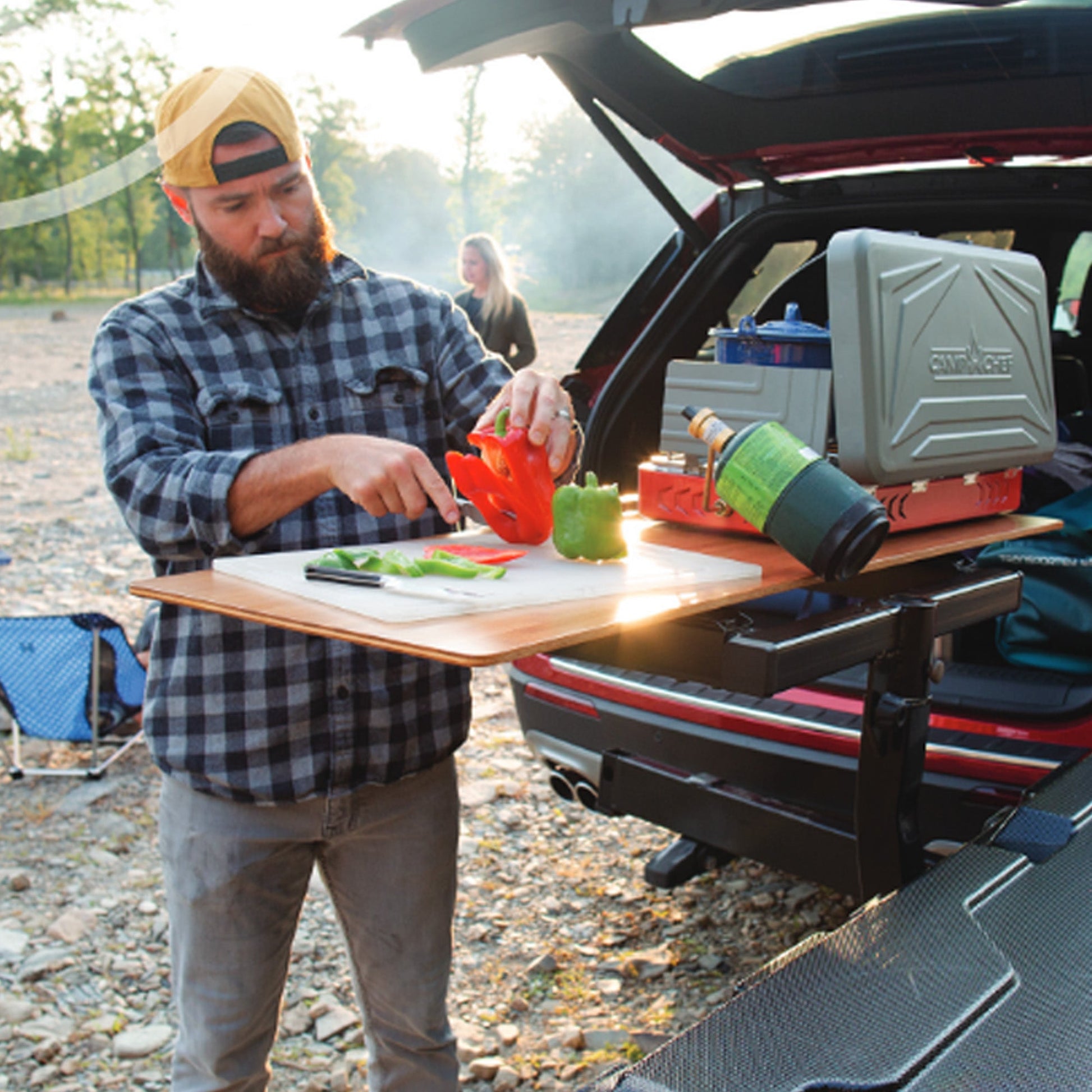 Yakima MOD Work Space Bamboo Finish Drop In Table Top fits HomeBase XL Drawer - Angler's Pro Tackle & Outdoors