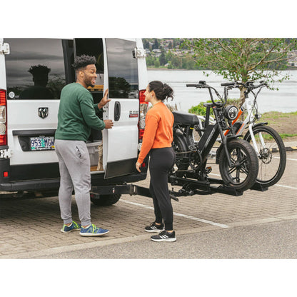 Yakima OnRamp LX Bike Rack with Ramp and Wheel Straps for 1.25" Hitch Receivers - Angler's Pro Tackle & Outdoors