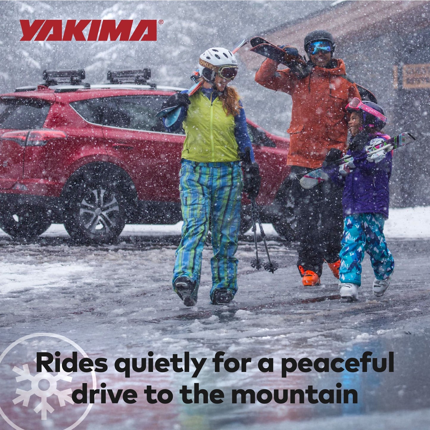 Yakima PowderHound 6 Ski or 4 Snowboard Universal Mount For Yakima Crossbars - Angler's Pro Tackle & Outdoors