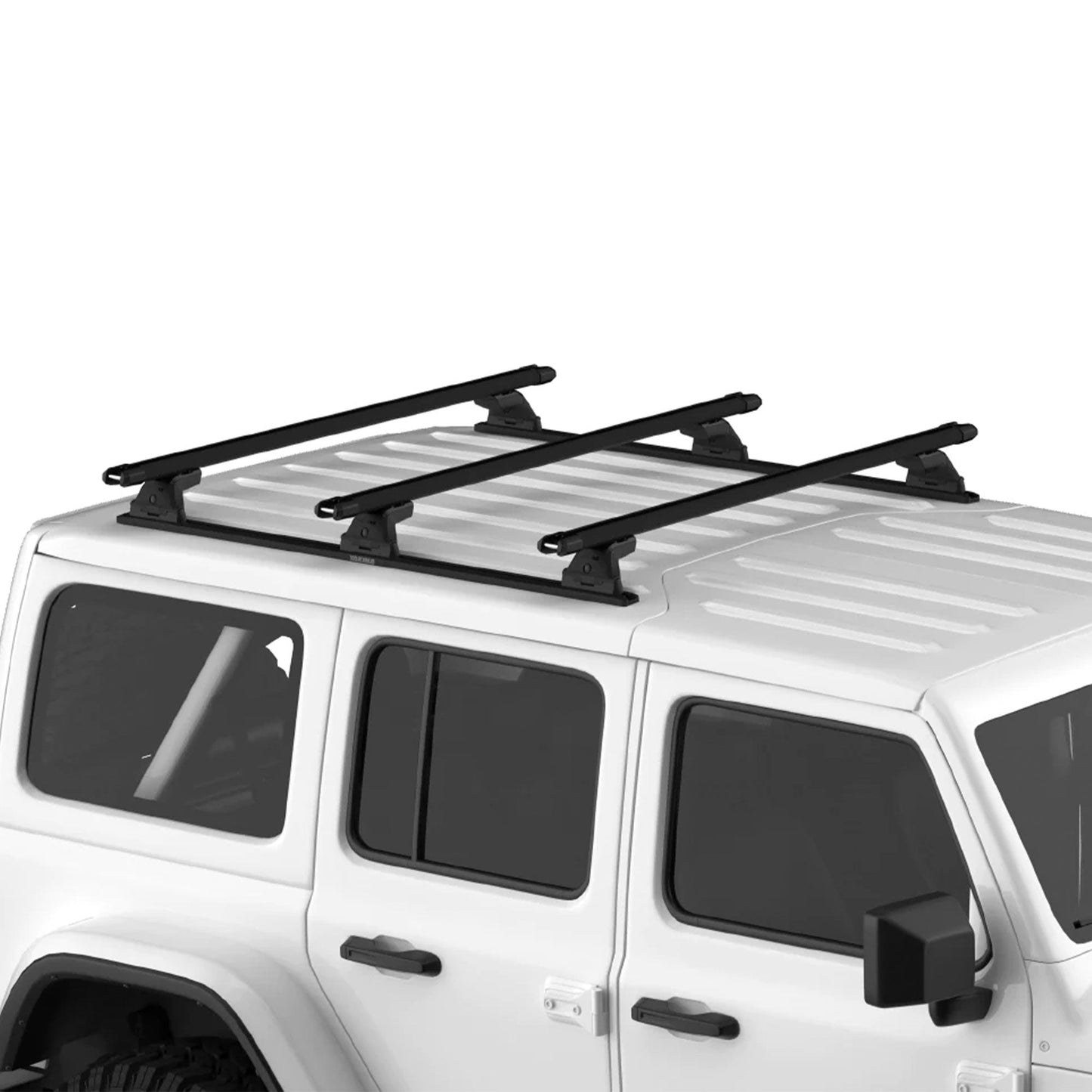 Yakima RibCage JL 4DR Custom Rooftop Track System with Internal Supports, Black - Angler's Pro Tackle & Outdoors