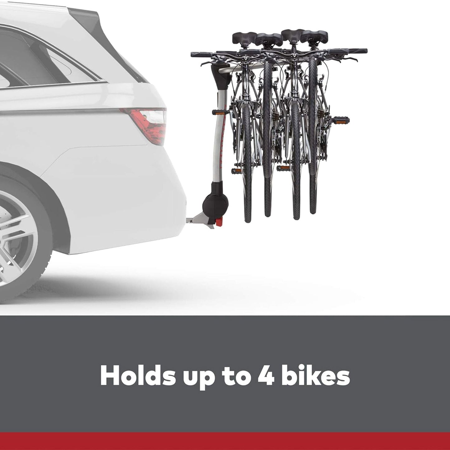 Yakima RidgeBack Tilt Away Hitch Bike Rack Holds 4 Bikes for Cars, SUVs, Trucks - Angler's Pro Tackle & Outdoors