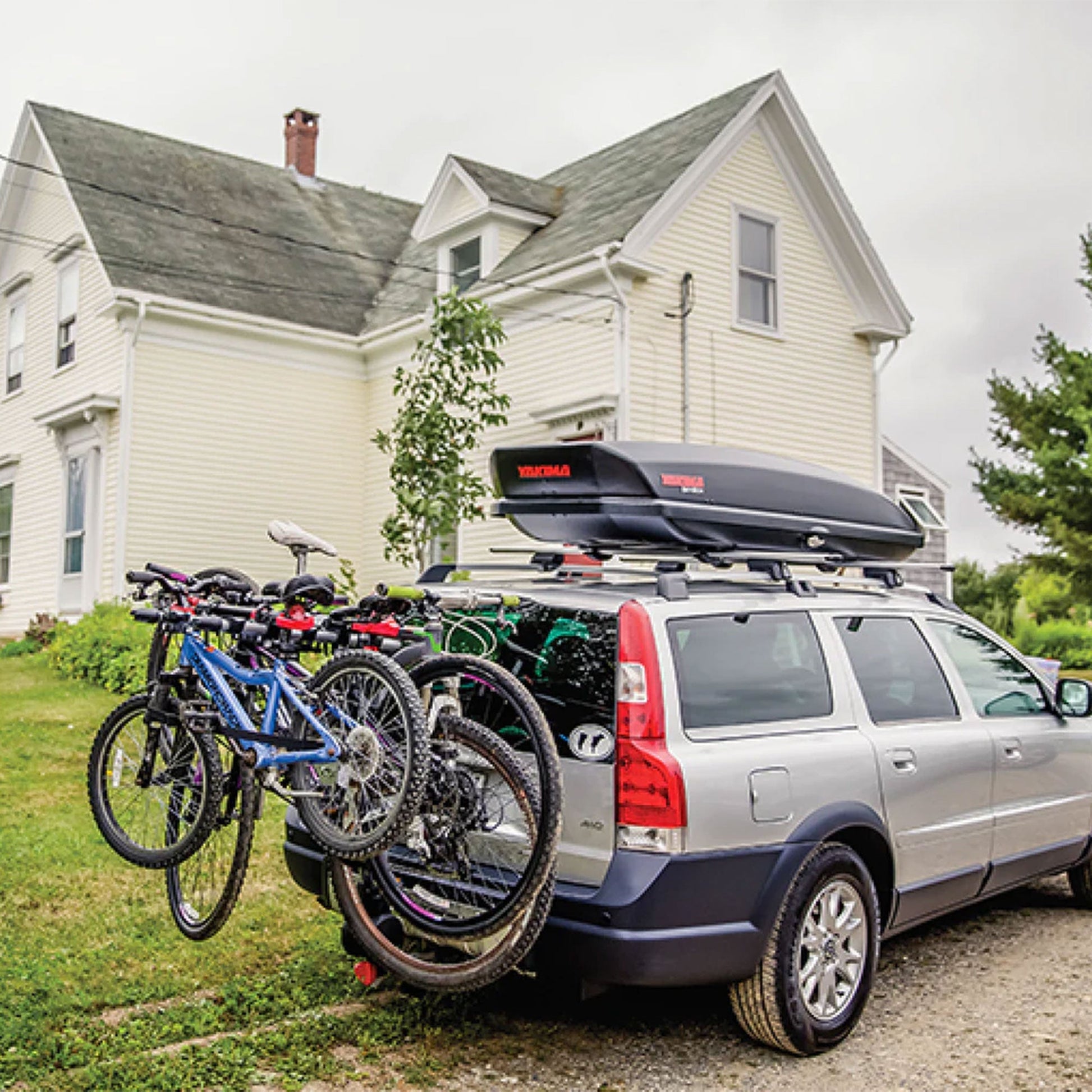 Yakima RidgeBack Tilt Away Hitch Bike Rack Holds 4 Bikes for Cars, SUVs, Trucks - Angler's Pro Tackle & Outdoors