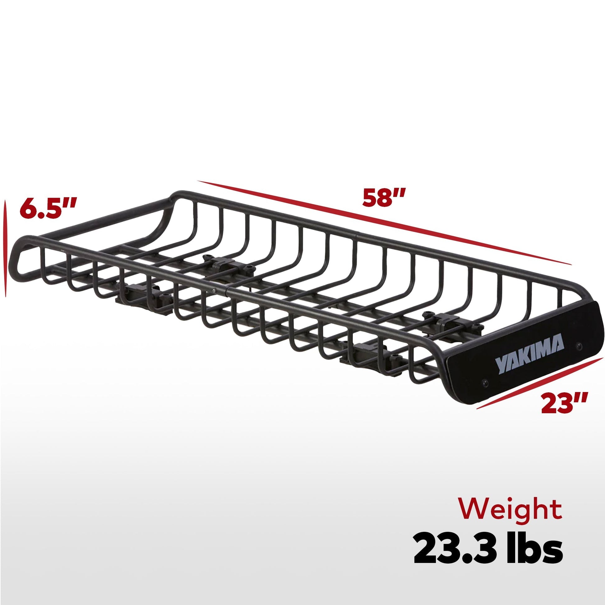 Yakima SkinnyWarrior Long & Narrow Cargo Basket for Yakima StreamLine Crossbars - Angler's Pro Tackle & Outdoors