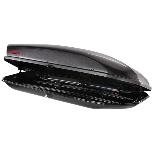 Yakima SkyBox Carbonite 12 Rooftop Cargo Box, Fits StreamLine Crossbar, Black - Angler's Pro Tackle & Outdoors