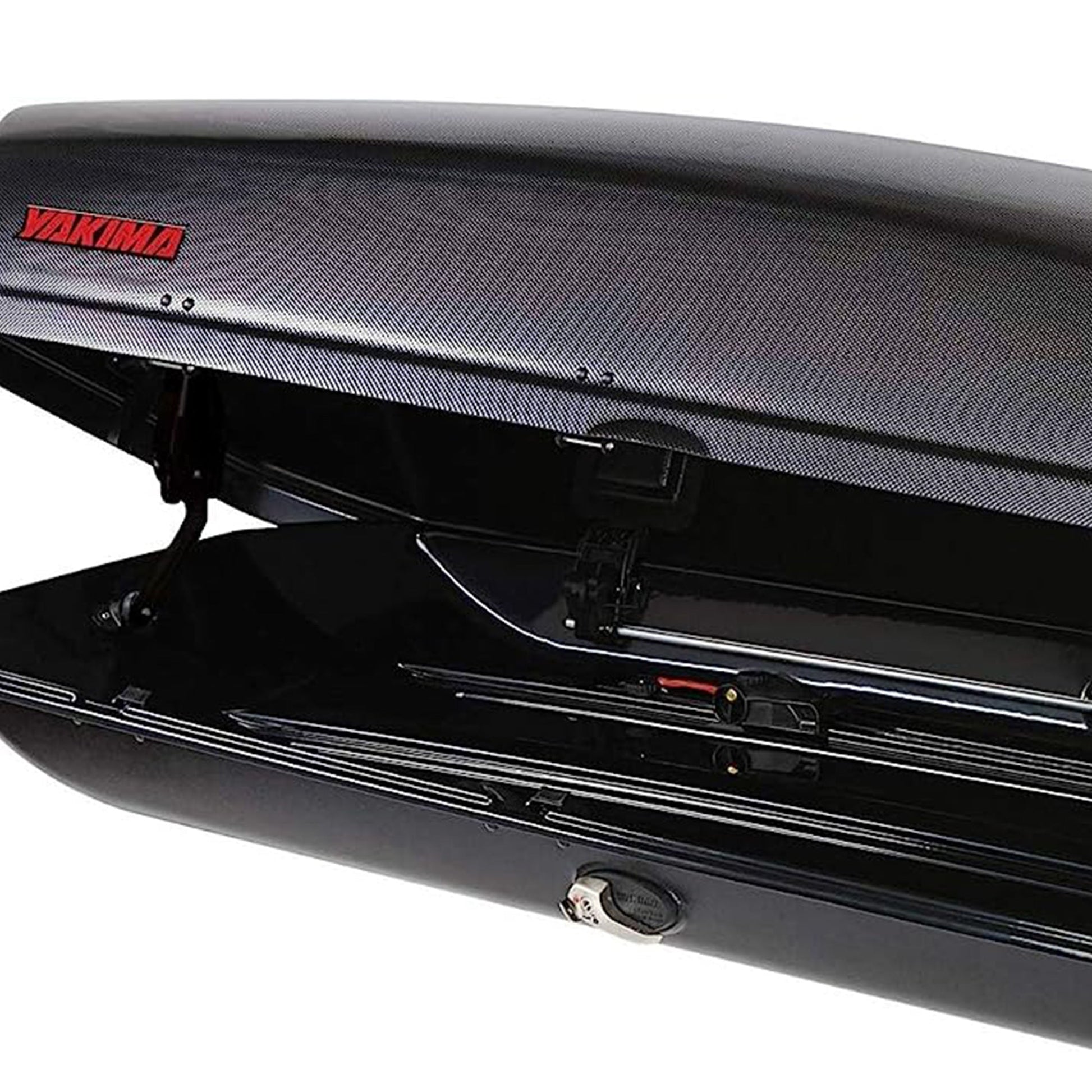 Yakima SkyBox Carbonite 21 Roof Cargo Box Carrier for StreamLine Crossbar, Black - Angler's Pro Tackle & Outdoors