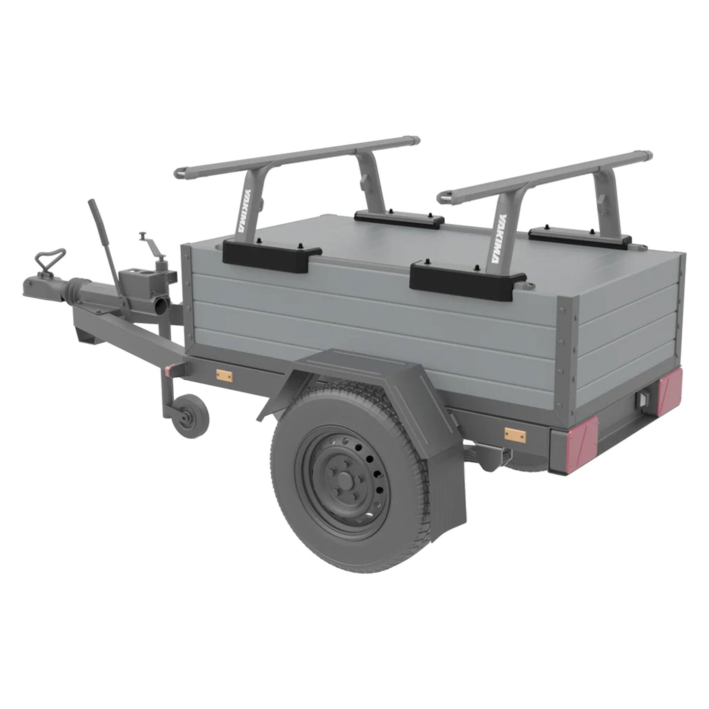 YAKIMA Truck Bed Track HD Kit for OverHaul HD and OutPost HD (Set of 2), Black - Angler's Pro Tackle & Outdoors