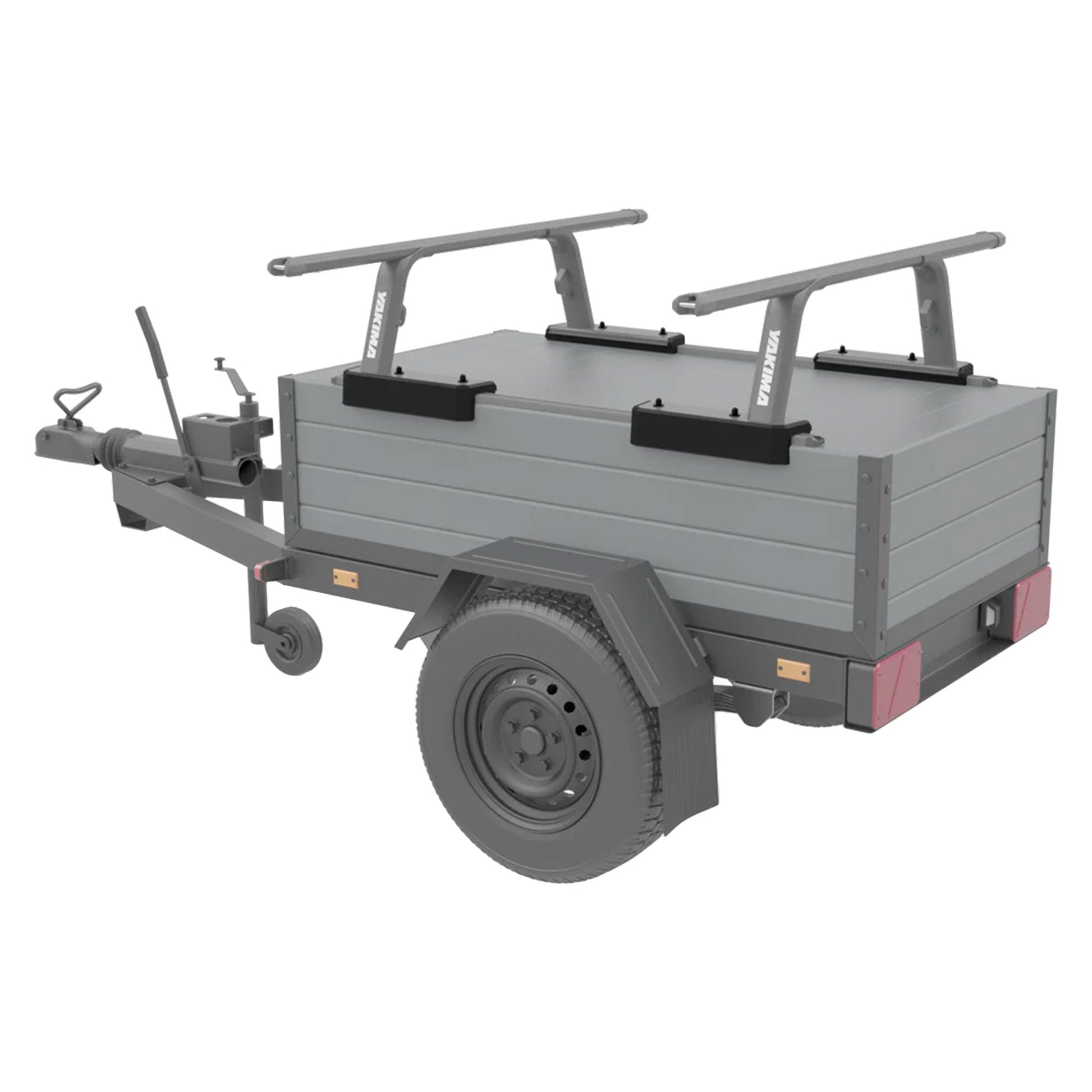 YAKIMA Truck Bed Track HD Kit for OverHaul HD and OutPost HD (Set of 2), Black - Angler's Pro Tackle & Outdoors