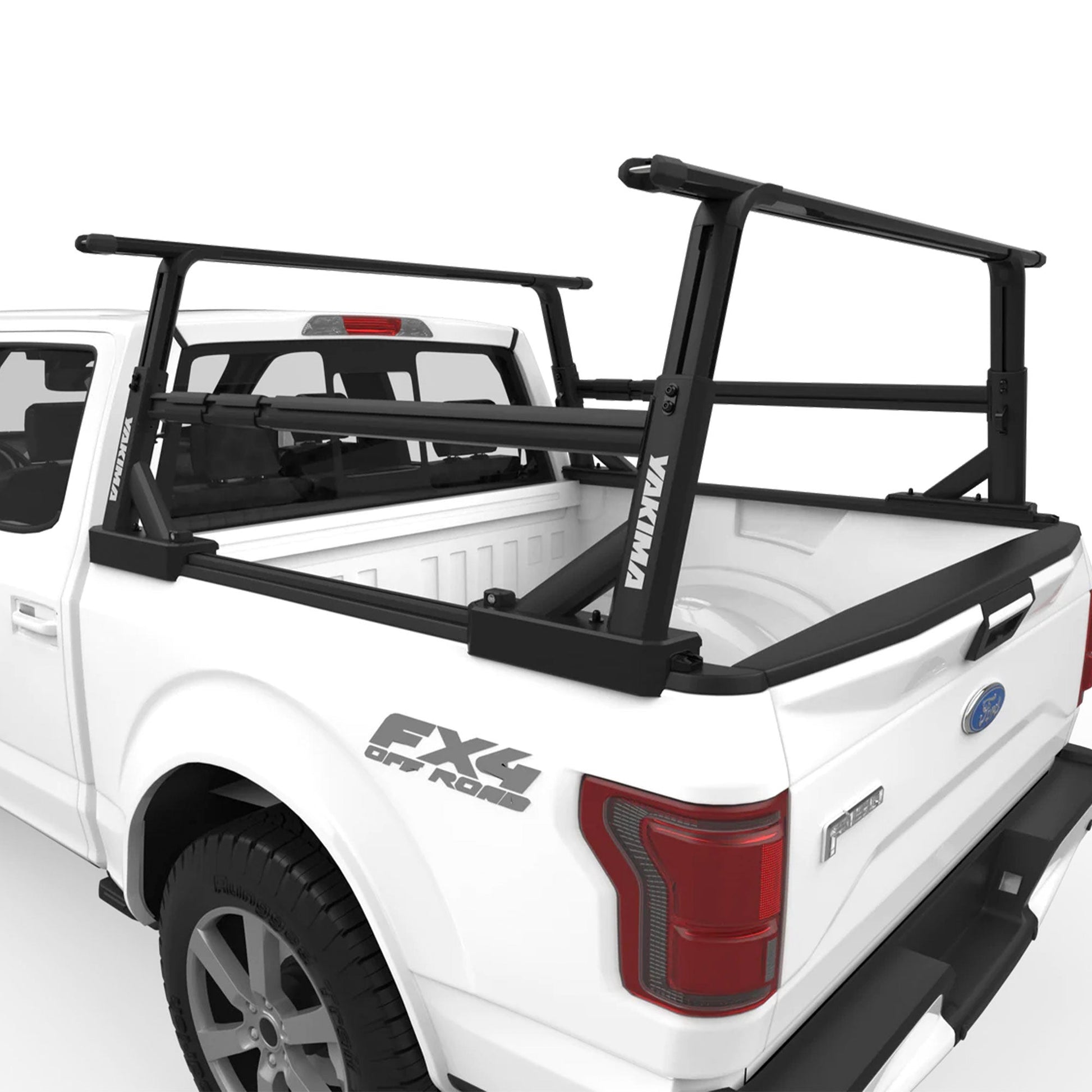 YAKIMA Truck Bed Track HD Kit for OverHaul HD and OutPost HD (Set of 2), Black - Angler's Pro Tackle & Outdoors