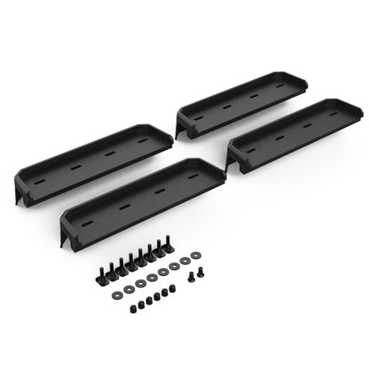 YAKIMA Truck Bed Track HD Kit for OverHaul HD and OutPost HD (Set of 2), Black - Angler's Pro Tackle & Outdoors
