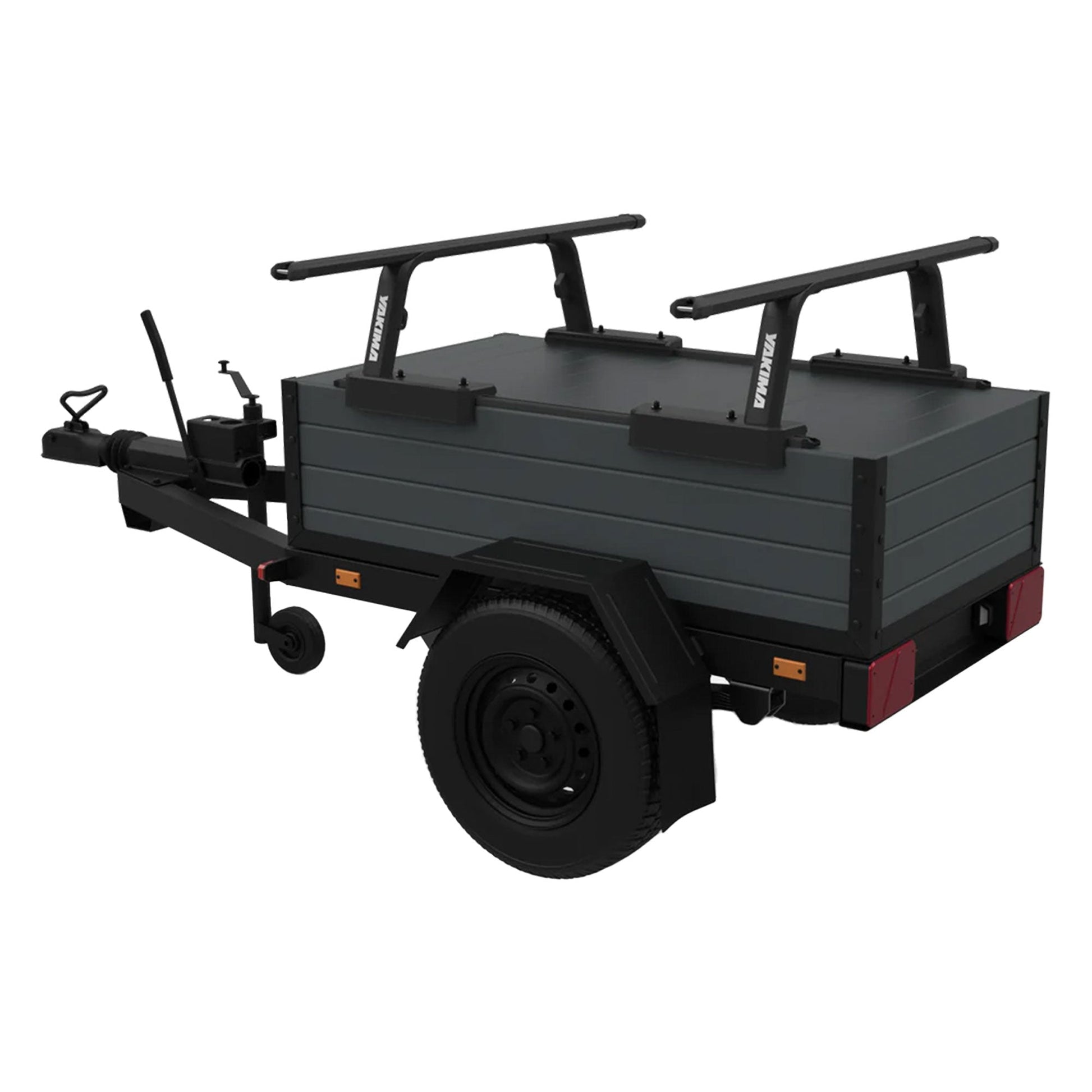 YAKIMA Truck Bed Track HD Kit for OverHaul HD and OutPost HD (Set of 2), Black - Angler's Pro Tackle & Outdoors