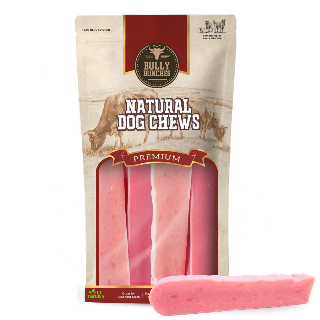 Bully Bunches - Strawberry Himalayan Yak Chew (MEDIUM)