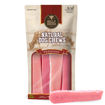 Bully Bunches - Strawberry Himalayan Yak Chew (MEDIUM)