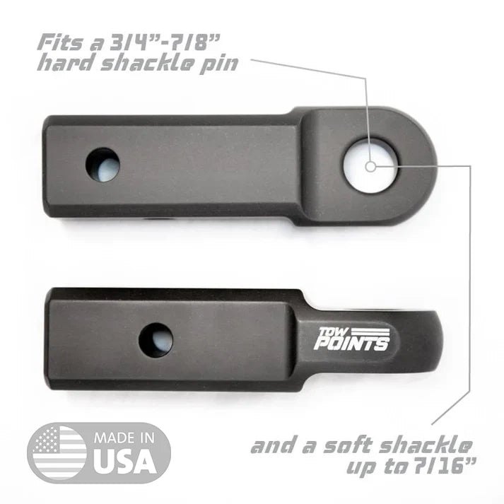 Yankum Ropes 2" Hitch Receiver Recovery Point - Angler's Pro Tackle & Outdoors